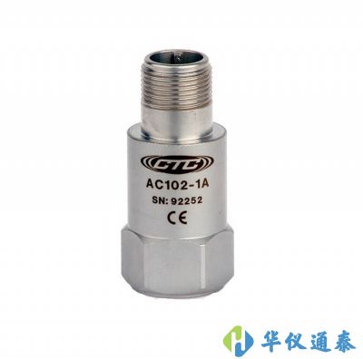 美國CTC AC102-1A/2C/3C/6C通用型加速度振動傳感器